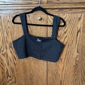 Puma Charcoal Crop Top